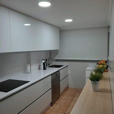 Hermosa Cocina con Moderno Diseño